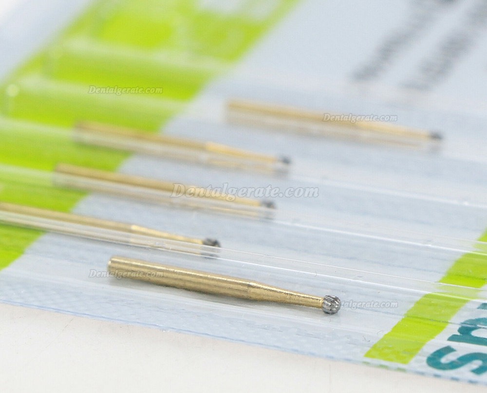 10 St&uuml;ck WaveDental TF 7004 Finiererbohrer Zahnmedizin Runden Hartmetallfinierer Zahnbohrer
